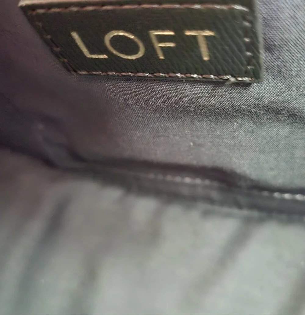 Loft Crescent Shoulder Bag In Forest Green